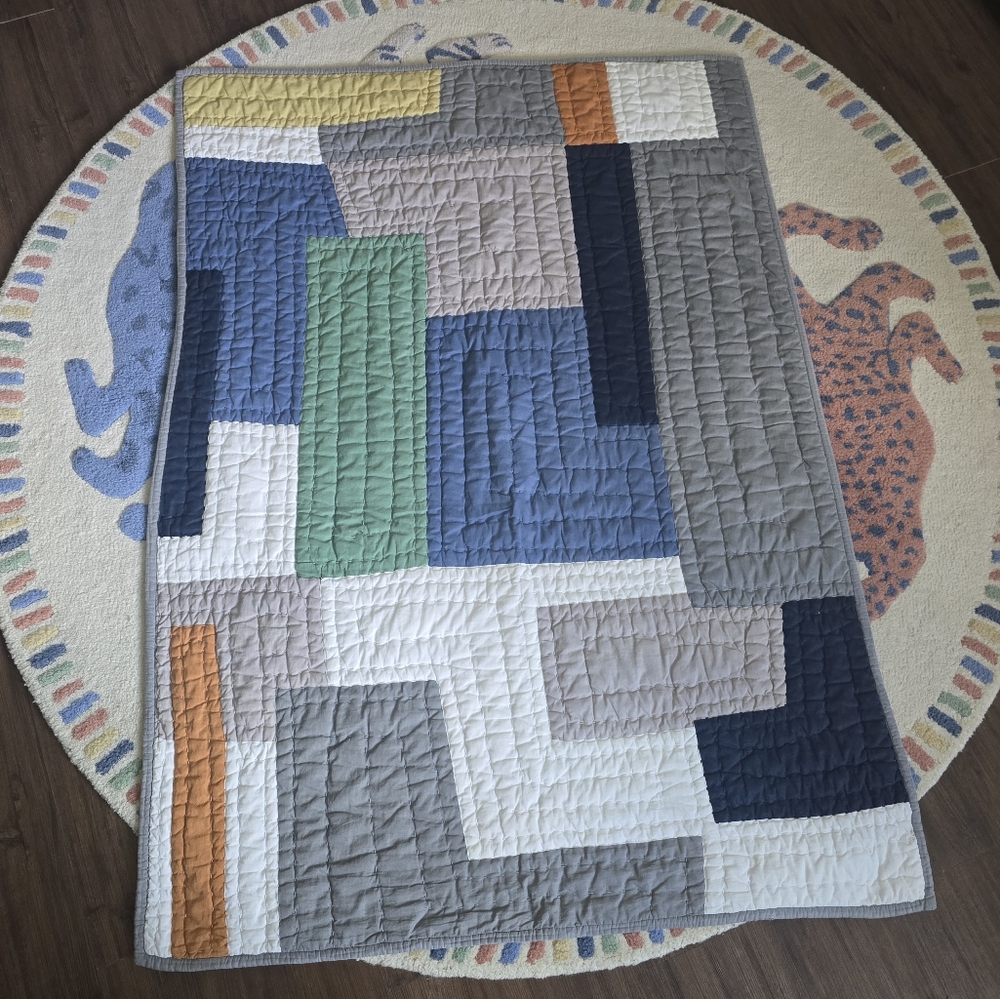 Pottery Barn Kids x West Elm Toddler Quilt.